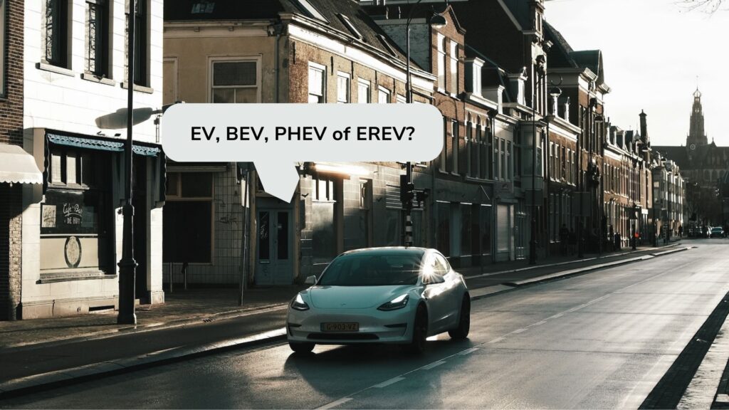 Jargon elektrisch rijden en - laden.