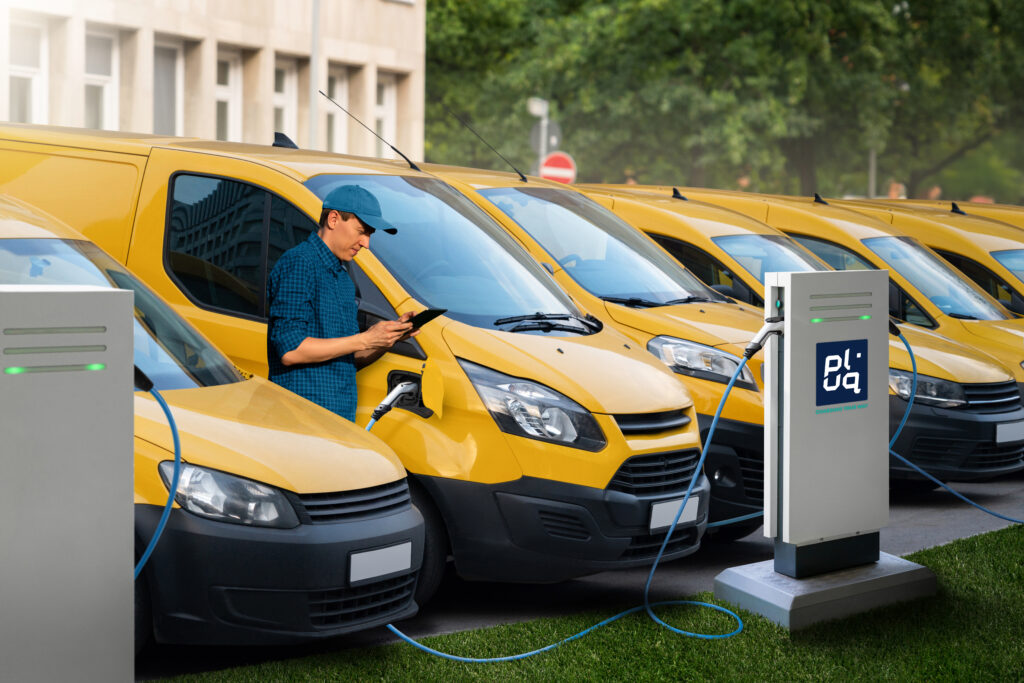 Fleet charging Pluq